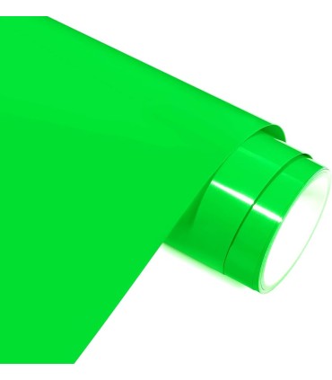 برچسب حرارتی سبز نئون عرض 51 سانتی متر - متری