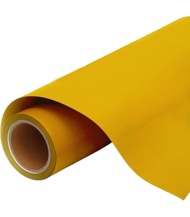 برچسب حرارتی زرد تخم مرغی عرض 51 سانتی متر - متری