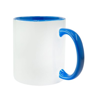 لیوان داخل و دسته آبی