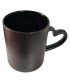 لیوان جادویی دسته قلبی مشکی 11OZ