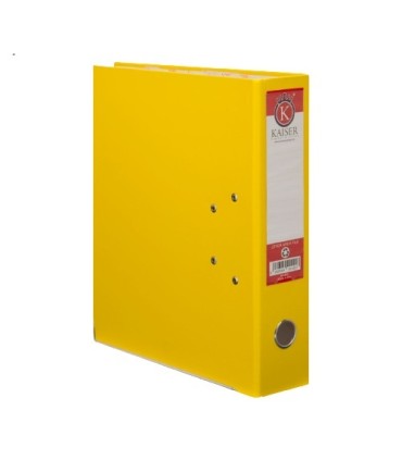 زونکن سایز A4 - زرد