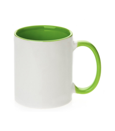 لیوان داخل و دسته سبز