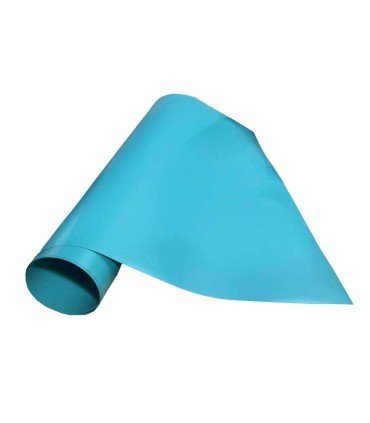 برچسب حرارتی آبی پاستیلی عرض 51 سانتی متر - متری