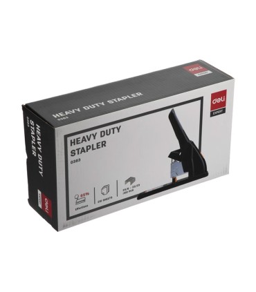 کارتن ماشین دوخت قدرتی Deli Heavy Duty Stapler 0383