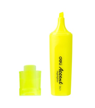 ماژیک فسفری دلی Deli رنگ زرد