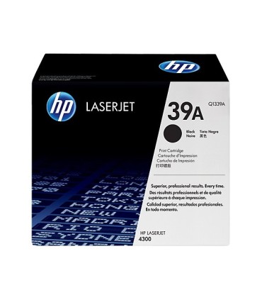 کارتریج لیزری طرح hp 39A
