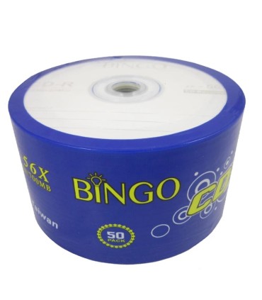 سی دی خام Bingo - پک 50 عددی