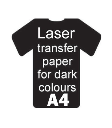 کاغذ ترانسفر تیشرت دارک لیزری A4