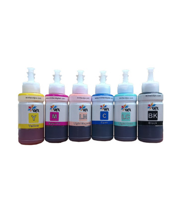 ست جوهر پرینتر اپسون 70 سی سی WOX Ultra