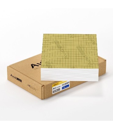 فوم برد چسبدار 5 میل A4 بسته 10 عددی 30*21 سانتیمتر آساک سیستم