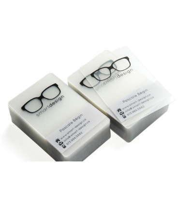 کارت PVC جوهرافشان شفاف