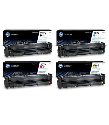 ست کارتریج لیزری رنگی اچ پی hp 207A - طرح