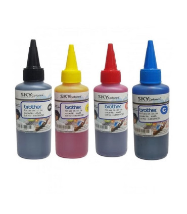 ست جوهر پرینتر برادر 100 سی سی SKY