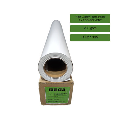 رول فتوگلاسه اکوسالونت 230 گرم عرض 152 سانتی متر - 30 متری