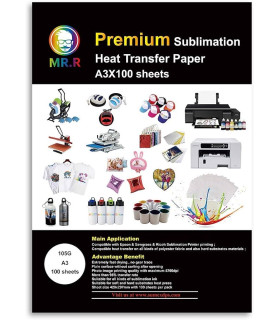 کاغذ سابلیمیشن 100 برگی A3 - Premium