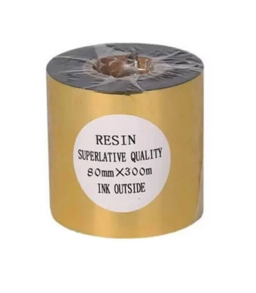 ریبون رزین عرض 80 میلیمتر - 300 متری