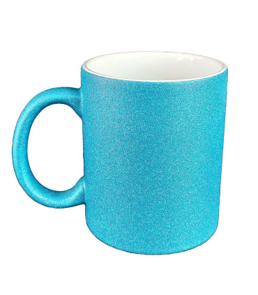 لیوان شنی رنگی 11oz - آبی