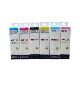 ست 6رنگ جوهر سابلیمیشن 100 سی سی Mirtex