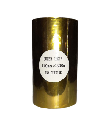 عکس | مشخصات | خرید ریبون سوپر رزین عرض 110 میلیمتر - 300 متری