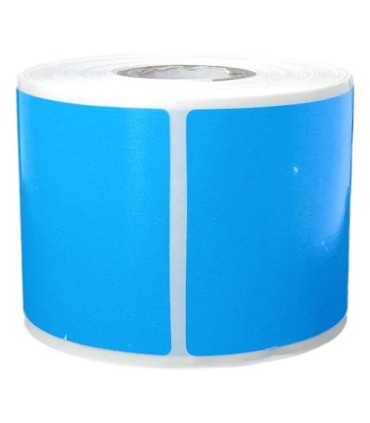 لیبل کاغذی 50*100 میلیمتر 1000 تایی - آبی