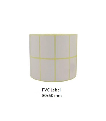 لیبل پی وی سی 50*30 میلیمتر - 2000 تایی