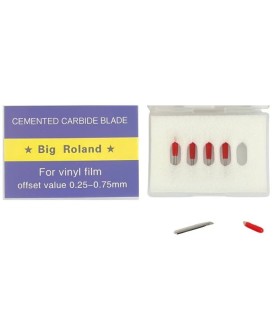 بسته 5 عددی تیغ کاترپلاتر رولند ضخیم | 45 درجه