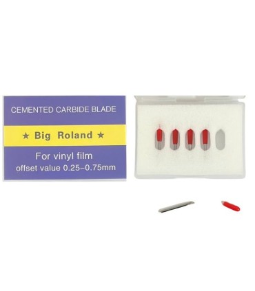 بسته 5 عددی تیغ کاترپلاتر رولند ضخیم | 45 درجه