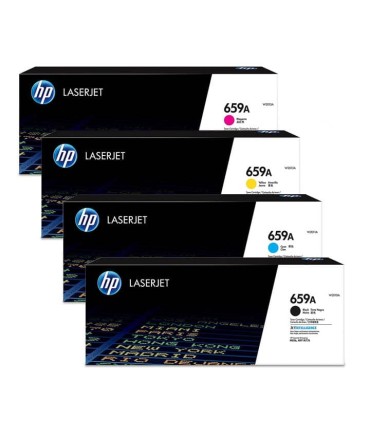 ست کارتریج لیزری رنگی اچ پی hp 659A - طرح