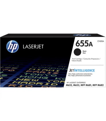 کارتریج لیزری رنگی اچ پی hp 655A - طرح قابل استفاده در پرینتر لیزری رنگی HP LaserJet M652 ,HP M653 ,HP M681 ,HP M682