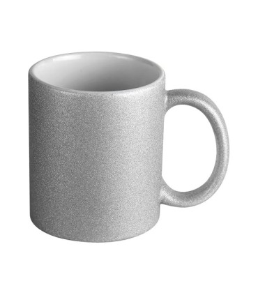 لیوان شنی رنگی 11oz - نقره ای