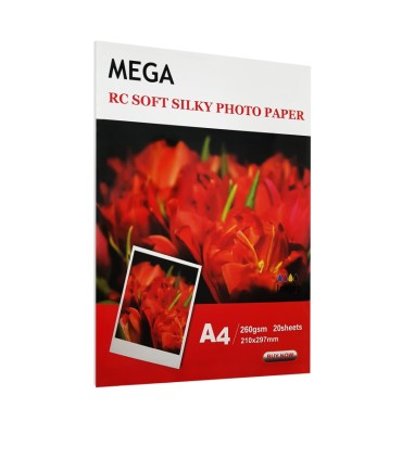 کاغذ ابریشمی 260 گرم 20برگی A4 - Mega