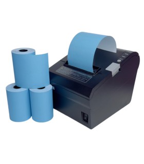 رول حرارتی 8 سانتی 36 متری - آبی