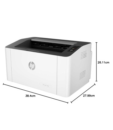 ابعاد پرینتر لیزری اچ پی مدل HP Laser 108a