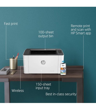پرینتر لیزری اچ پی مدل HP Laser 108w آساک سیستم
