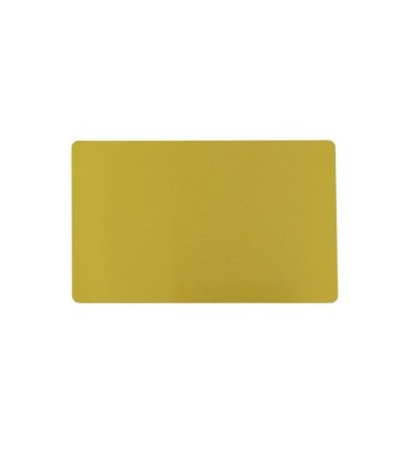 کارت ویزیت فلزی سابلیمیشن - طلایی