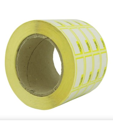 لیبل اصالت 20*40 میلی متر - 5000 تایی بوبین بزرگ