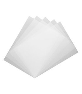 طلق ضخیم 350 میکرون شفاف 100 برگی A3