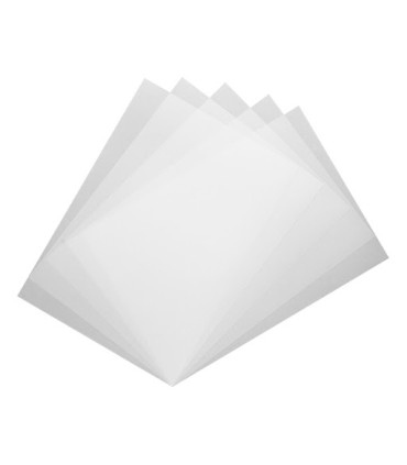 طلق ضخیم 350 میکرون شفاف 100 برگی A3