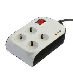 محافظ برق چهارخانه ارت دار پارت الکتریک