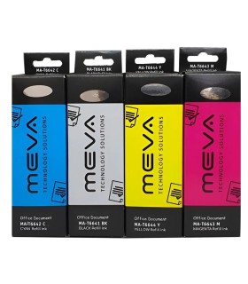 ست 4رنگ جوهر اپسون میوا 100 سی سی *Meva T664