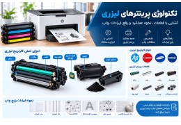 تکنولوژی پرینترهای لیزری؛ آشنایی با قطعات، نحوه عملکرد و رفع ایرادات چاپ